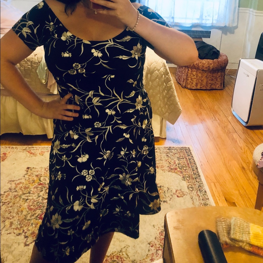 Vintage Betsey Johnson dress black label vtg